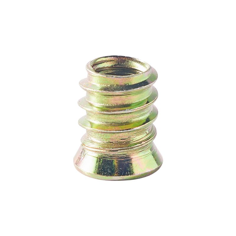 Furniture Fasteners Hex Zinc Iron External Thread Nuts Connector For Furniture