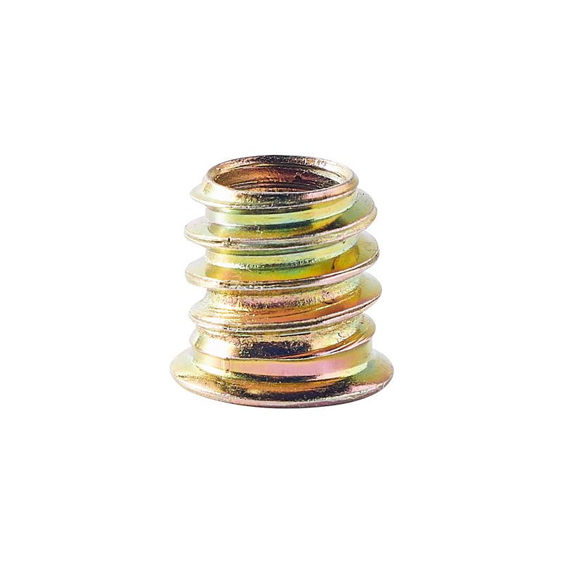 Zinc Alloy Internal Thread Furniture Insert Nuts For Wood Furniture