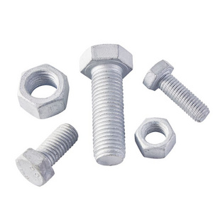 High Quality Hexagon Stainless Steel Steel Brass Hex Head Bolts