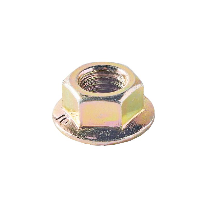 Hot Sale Latest Design Reasonable Price External Hexagonal Hex Flange Galvanized Zinc Coated Self Locking Nut