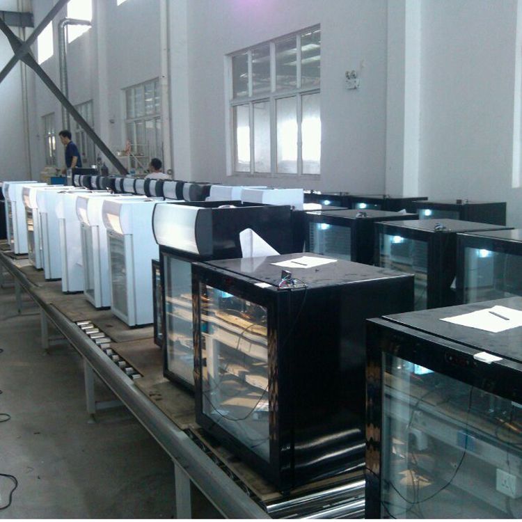 500L Solar showcasse DC 12V24V bavarage cooling refrigerator for Oman for africa DC fridge commercial refrigerator