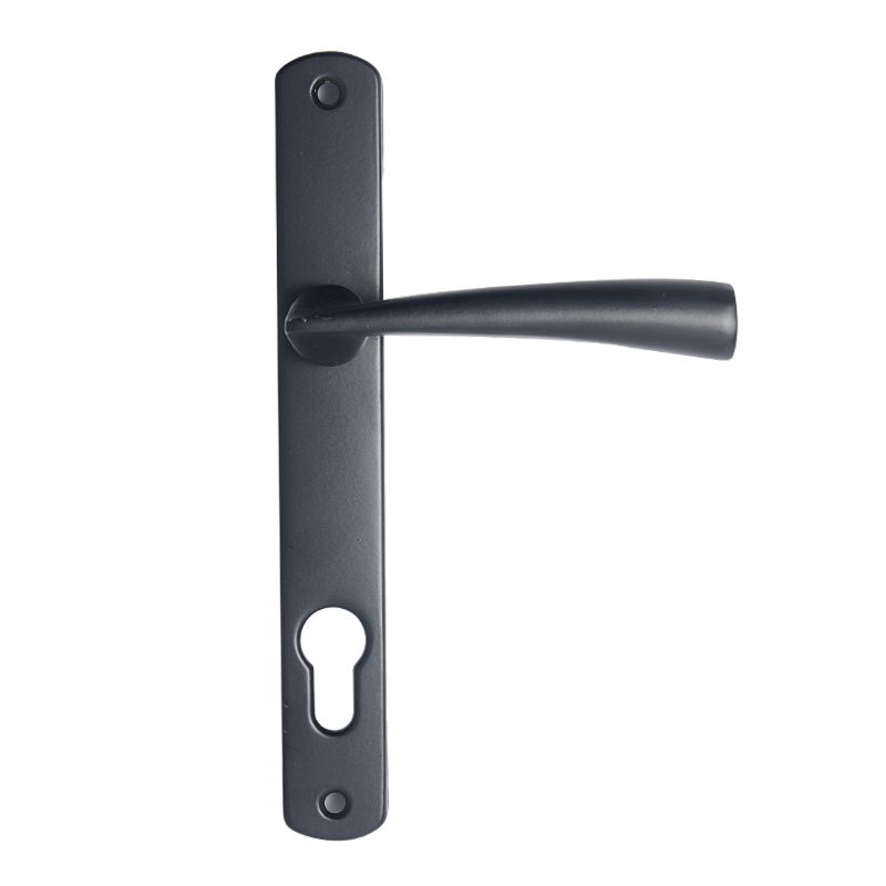 Aluminum Handle Set Accessaries Interior Black Power Door Lever Handle