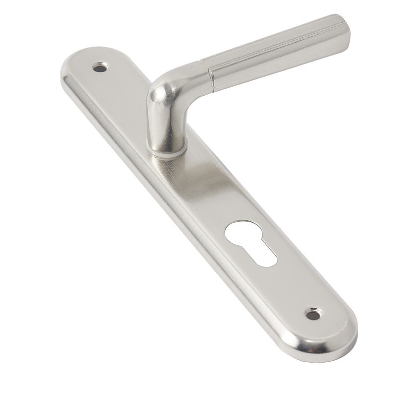 Custom Universal Interior Brushed Aluminum Lever Iron Nickel Door Handle Lock