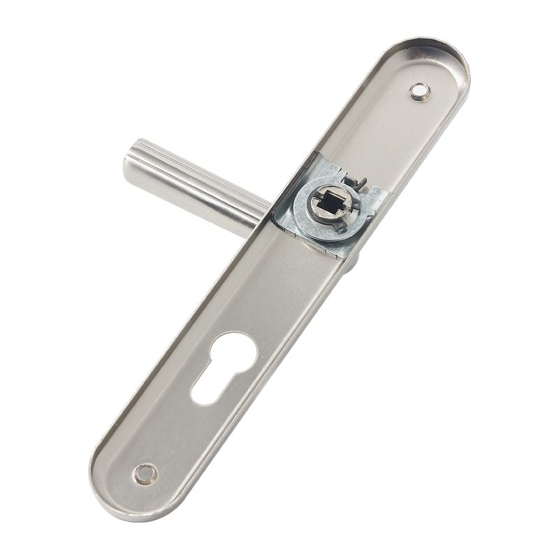 Custom Universal Interior Brushed Aluminum Lever Iron Nickel Door Handle Lock