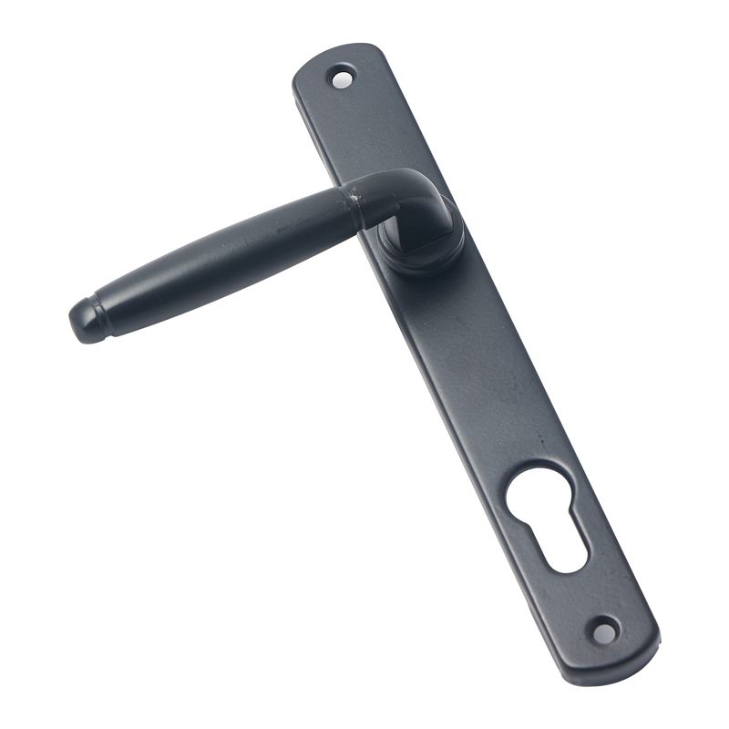 New Design Matt Black Exterior Door Lock Exterior Handle Set