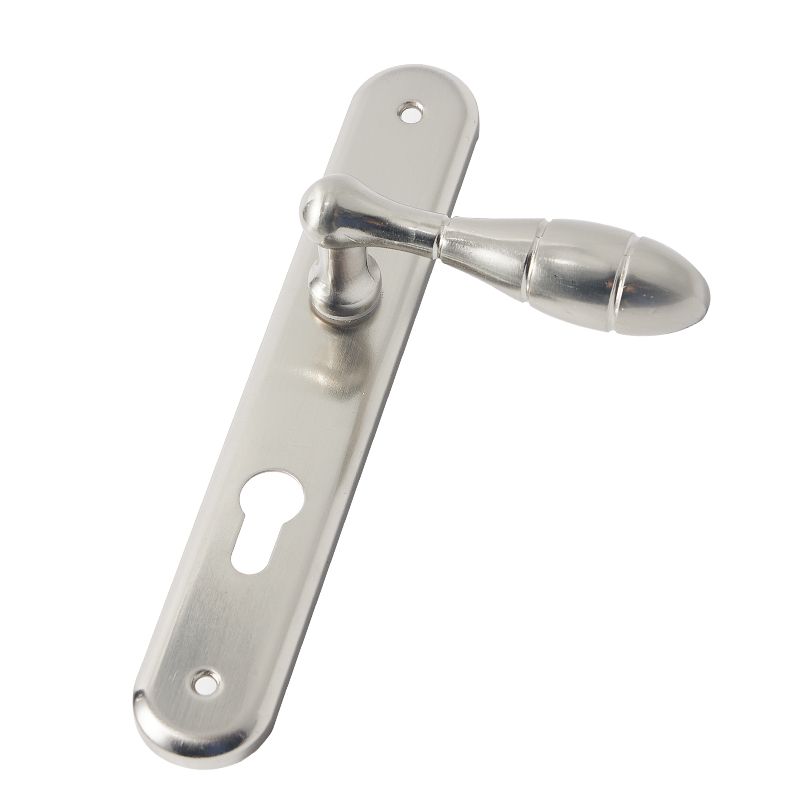 Stainless Steel Decorative Entrance Metal Door Handle For Bedroom