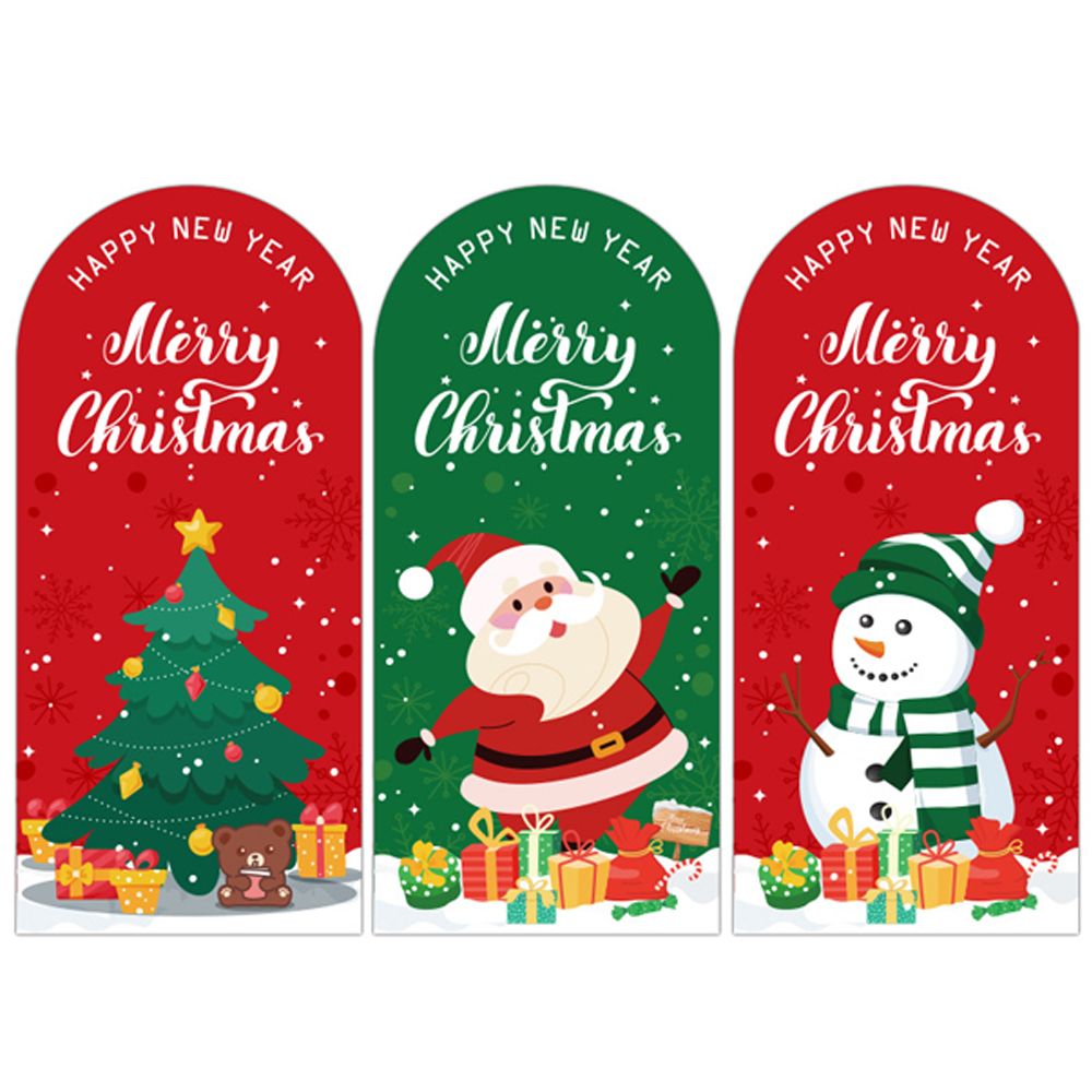 Personalised Printing Viny Christmas Packaging Stickers Roll Gift Decorative Xmas Box Label