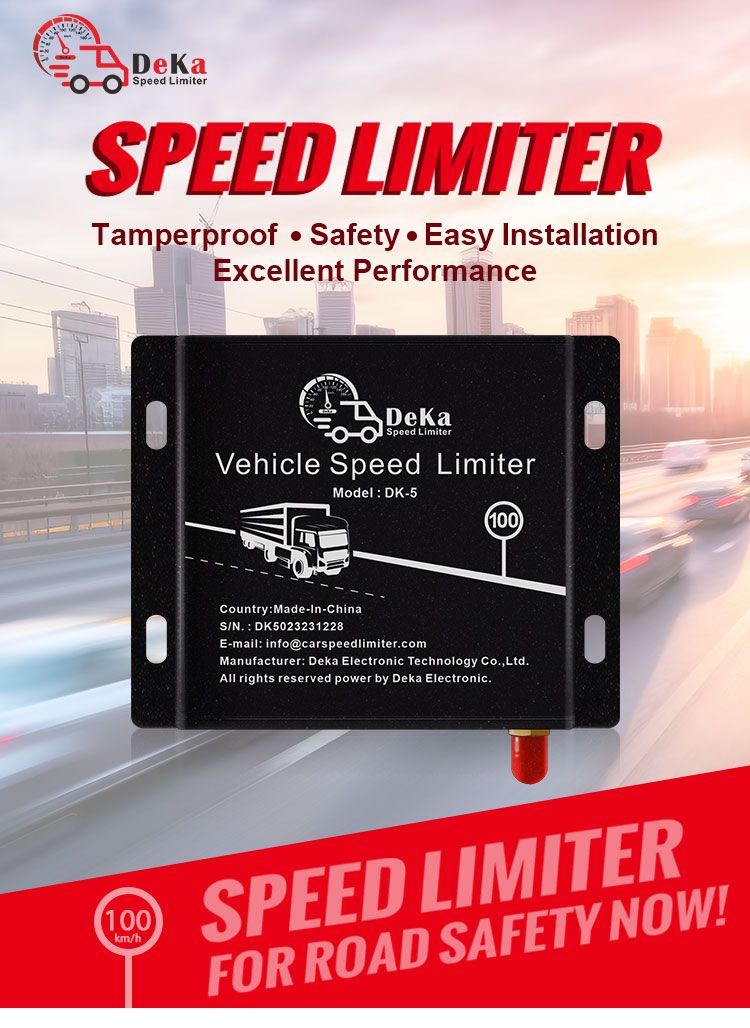 Deka Professional Manufacturer Vehicle Electronic Speed Limiter with GPS Installaion for Trucks School Buses Vans Cars