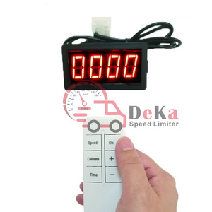 Deka intelligent speed assistance speed limiter device installation for public service vehicle school buses trucks cars