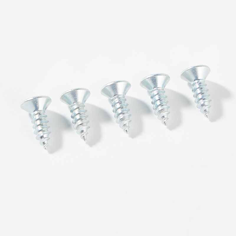 Sunk head sharp point phillips self tapping screw