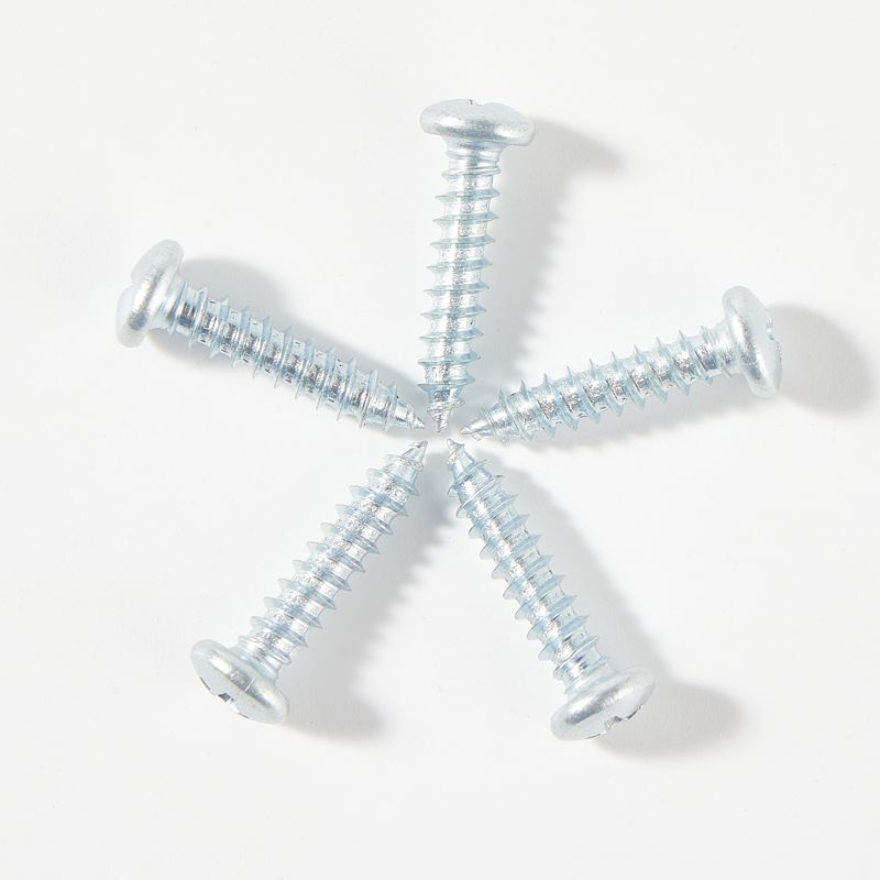 Pan head cross recessed self tapping screw