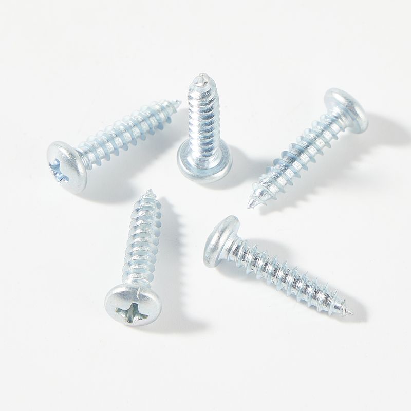 Pan head cross recessed self tapping screw