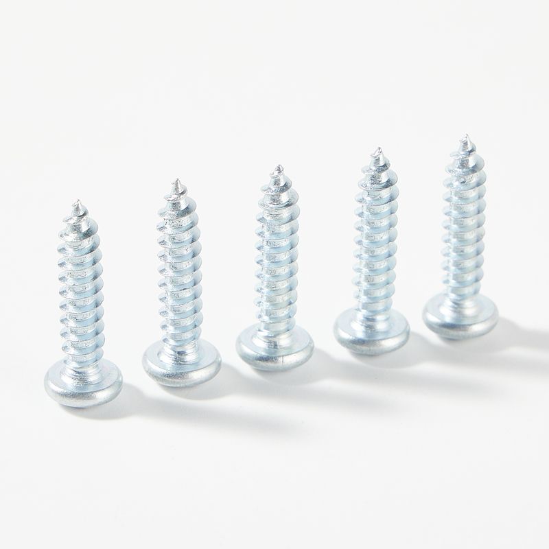 Pan head cross recessed self tapping screw