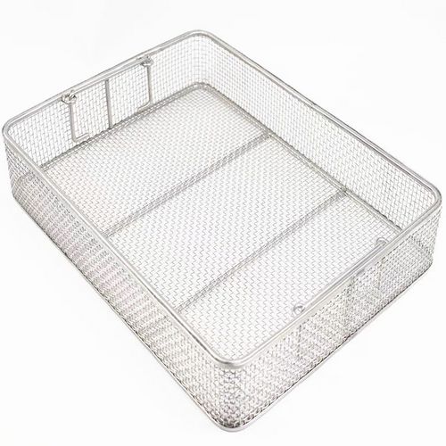 Customized 304 Stainless Steel Medical Disinfection Wire Mesh Basket