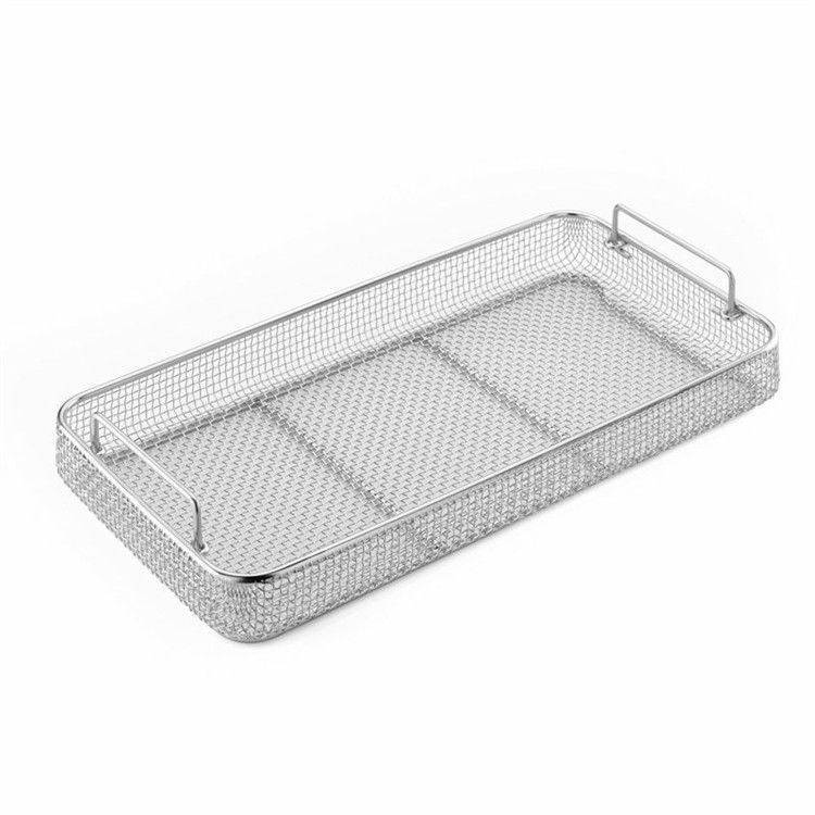 Customized 304 Stainless Steel Medical Disinfection Wire Mesh Basket