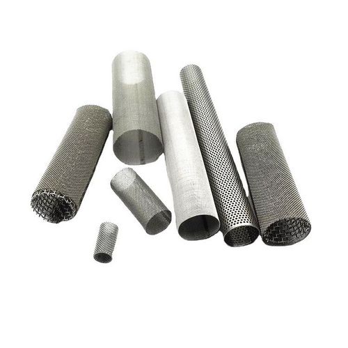 Wholesale 304 316 316L Stainless Steel Woven Mesh Cylinder Filter Tube For Oil Filtration