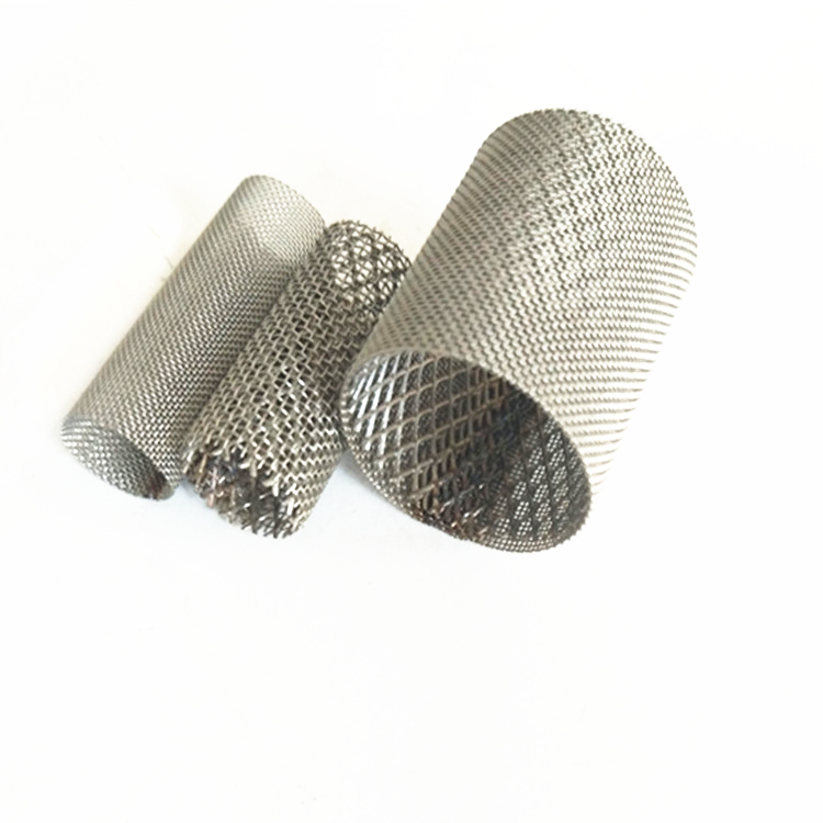 Wholesale 304 316 316L Stainless Steel Woven Mesh Cylinder Filter Tube For Oil Filtration