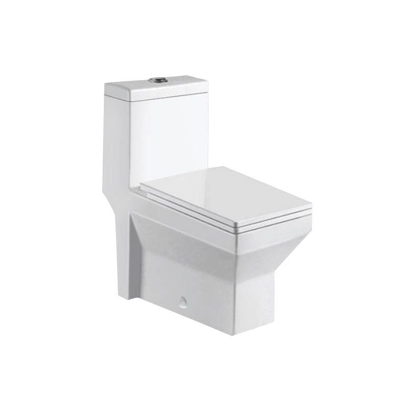 Classic Style Water Closet Wc One Piece Ceramic Flush Toilet Bowl Bathroom