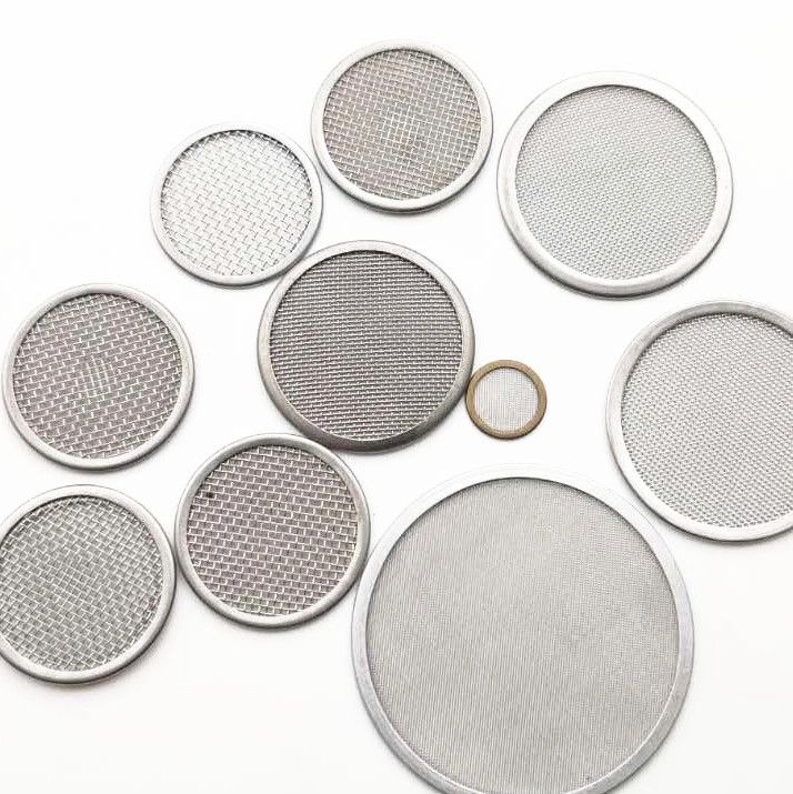 Customizable 304s 316L Stainless Steel Woven Mesh Filter Disc For Filtration Industry