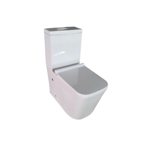 Custom Modern Simple Square Bowl Ceramic Bathroom Floor Standing Toilet