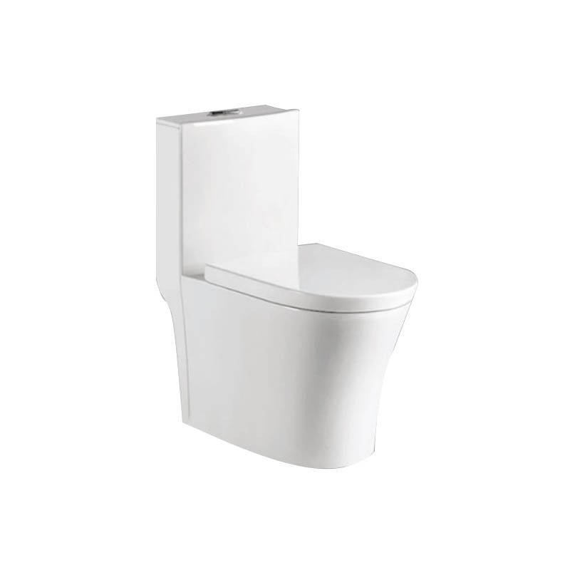 Modern Design Two Piece Ceramic Hotels Small Apartments Direct Flush Toilet Factory Direct Supply For Bathroom Renovation