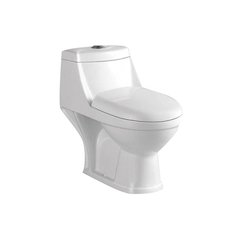 Bathroom Ceramic White Color Soft Seat Cover Commode Toilet