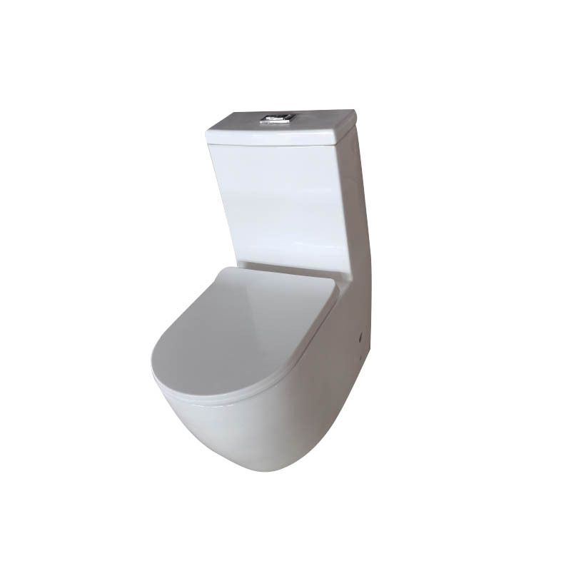 Wholesale Modern Design Floor Mounted White Ceramic Wc Toilet Bowl Set