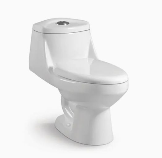 Modern White New Design Rimless Wc Bathroom Ceramic Floor Mounted Toilet