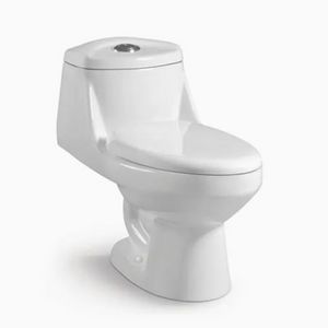 Modern White New Design Rimless Wc Bathroom Ceramic Floor Mounted Toilet