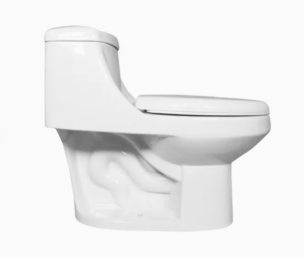 Modern White New Design Rimless Wc Bathroom Ceramic Floor Mounted Toilet