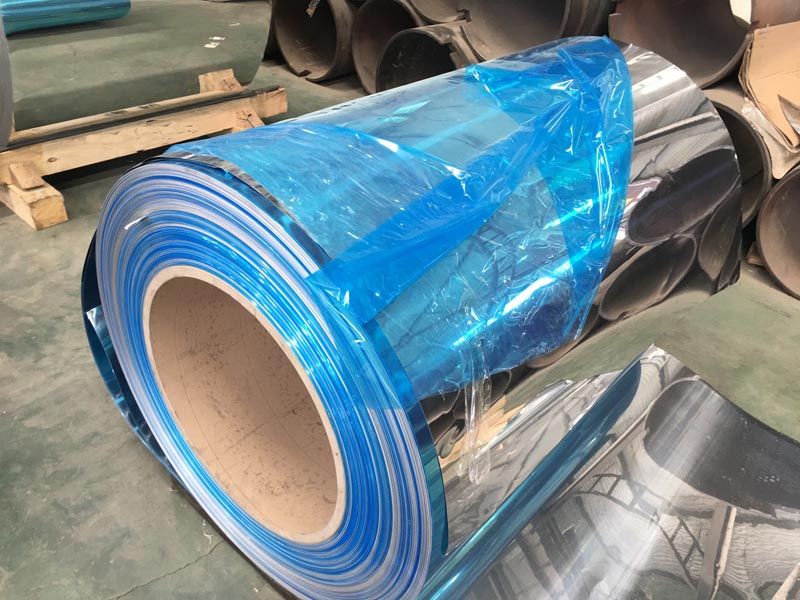 Polished aluminum mirror coil for sale 1050 1100 3003 5052 high brightness mirror aluminum coil