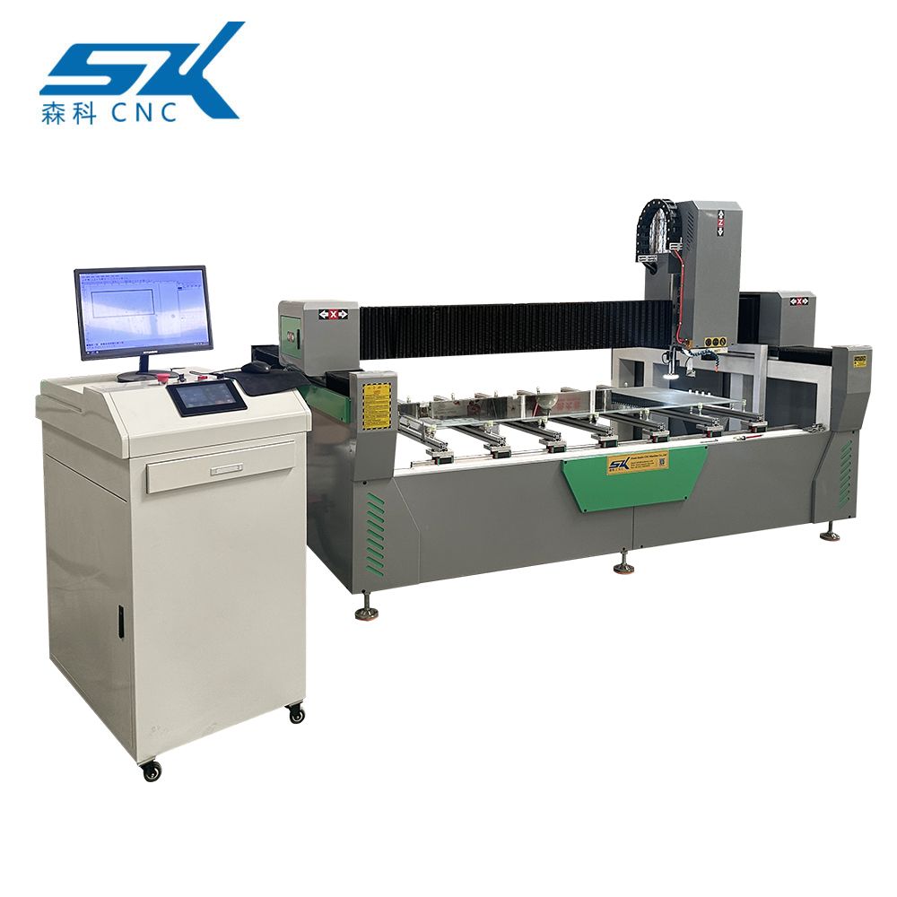 automatic fiber laser marking engraving sanding stripping machine for led mirror back paint