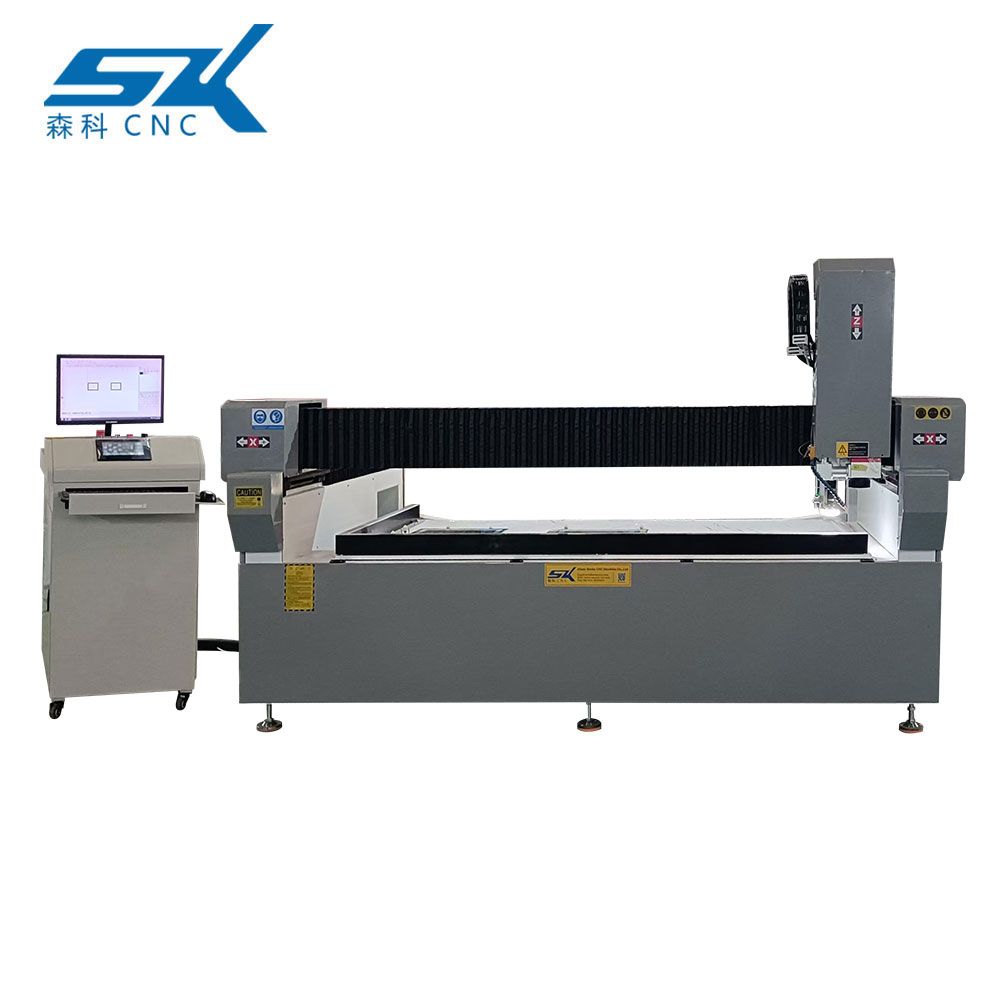 automatic fiber laser marking engraving sanding stripping machine for led mirror back paint