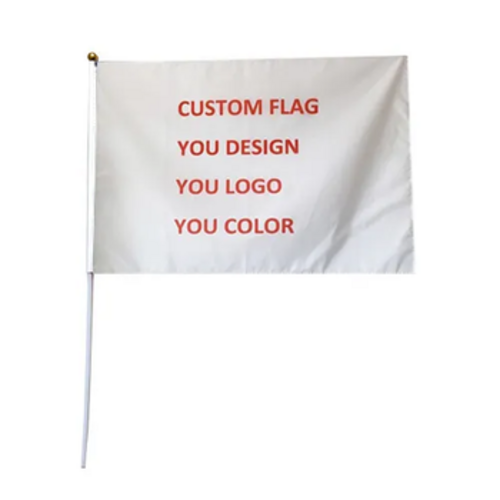 Custom Saudi Arabia Hand Waving Flag For Football Activities