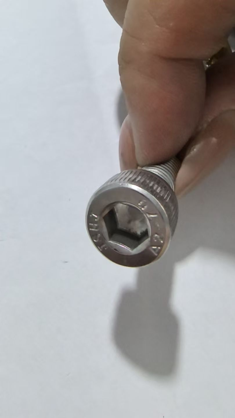 Stainless steel hex socket