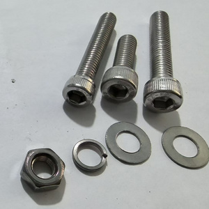 DIN912 Stainless Steel Bolts And Nuts 304 Allen Bolt Screws Hexagon Socket Head Cap Screws Factory Screw