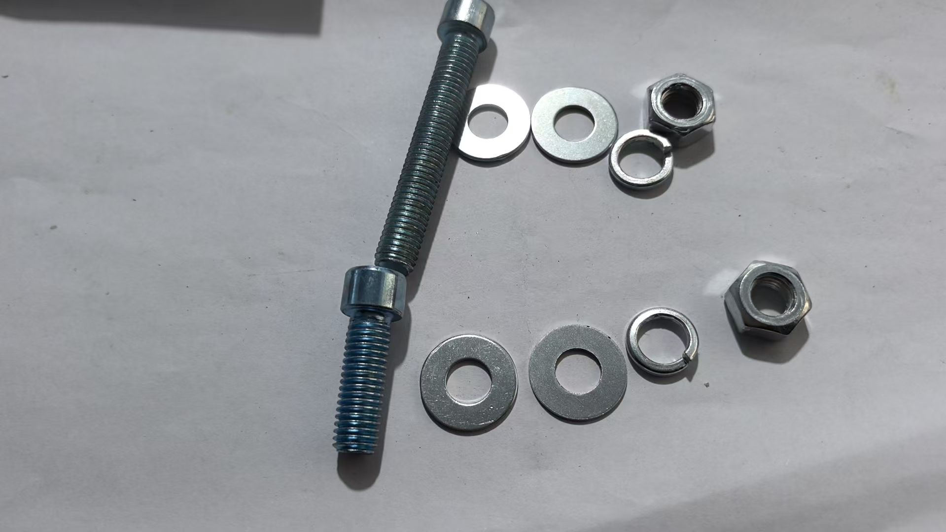 Fastener Hexagon socket bolt M10 galvanized full-thread high standard heavy duty bolt Galvanized hexagon socket screws