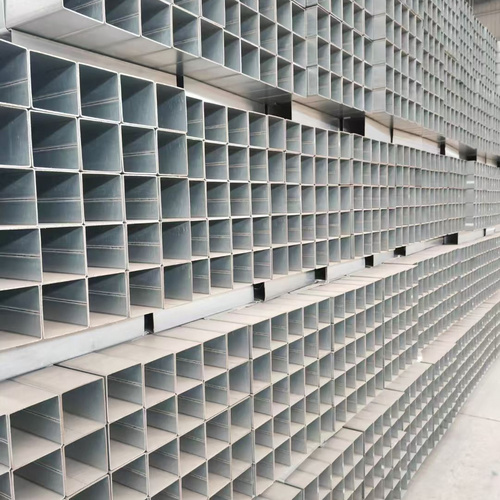 Zinc aluminum magnesium square Rectangular Hollow Section Pipe For Galvanized 50x50 1inch square Iron Pipe