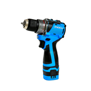 Lithium electric drill Lithium Ion Kit Two Batteries, One Stroke