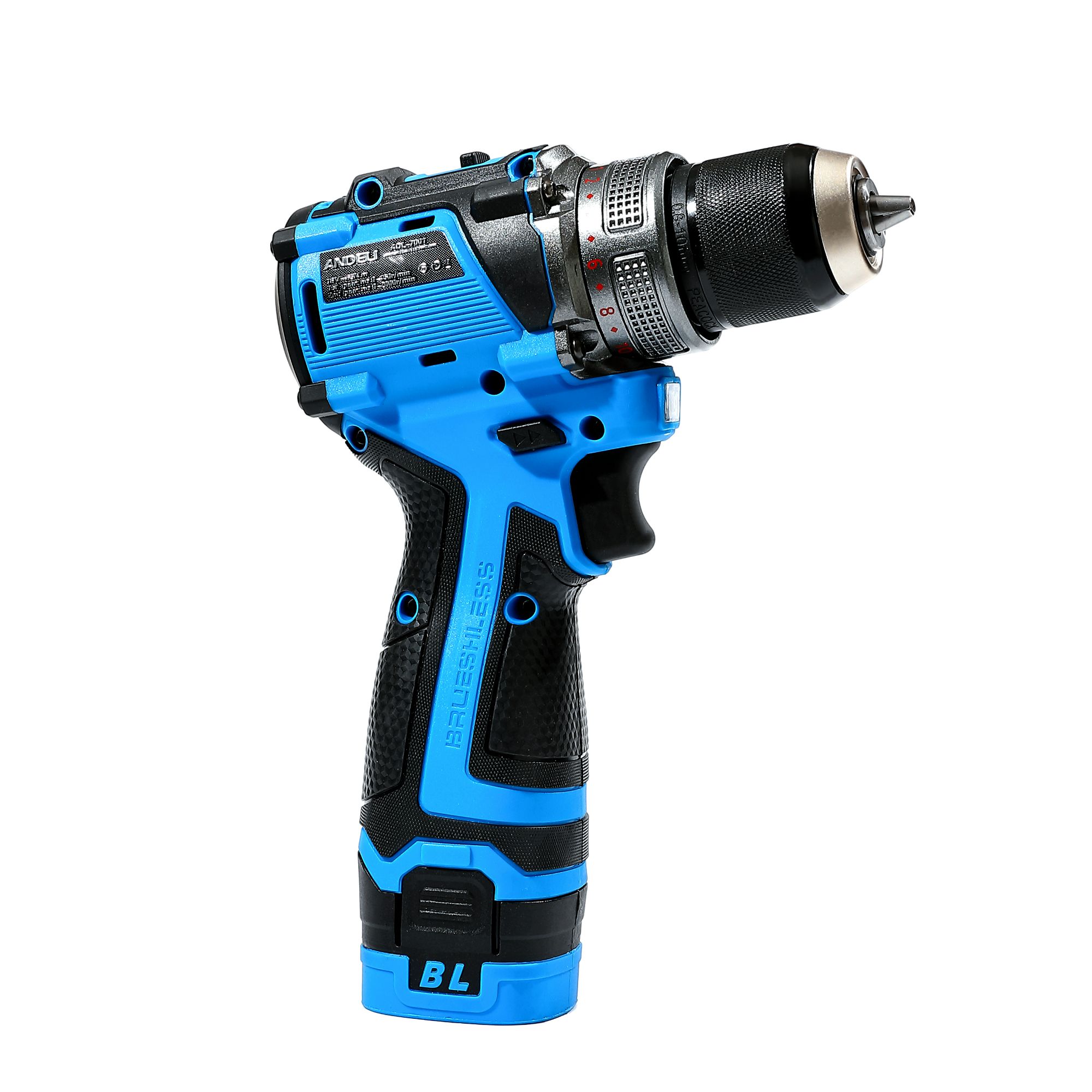 Lithium electric drill Lithium Ion Kit Two Batteries, One Stroke