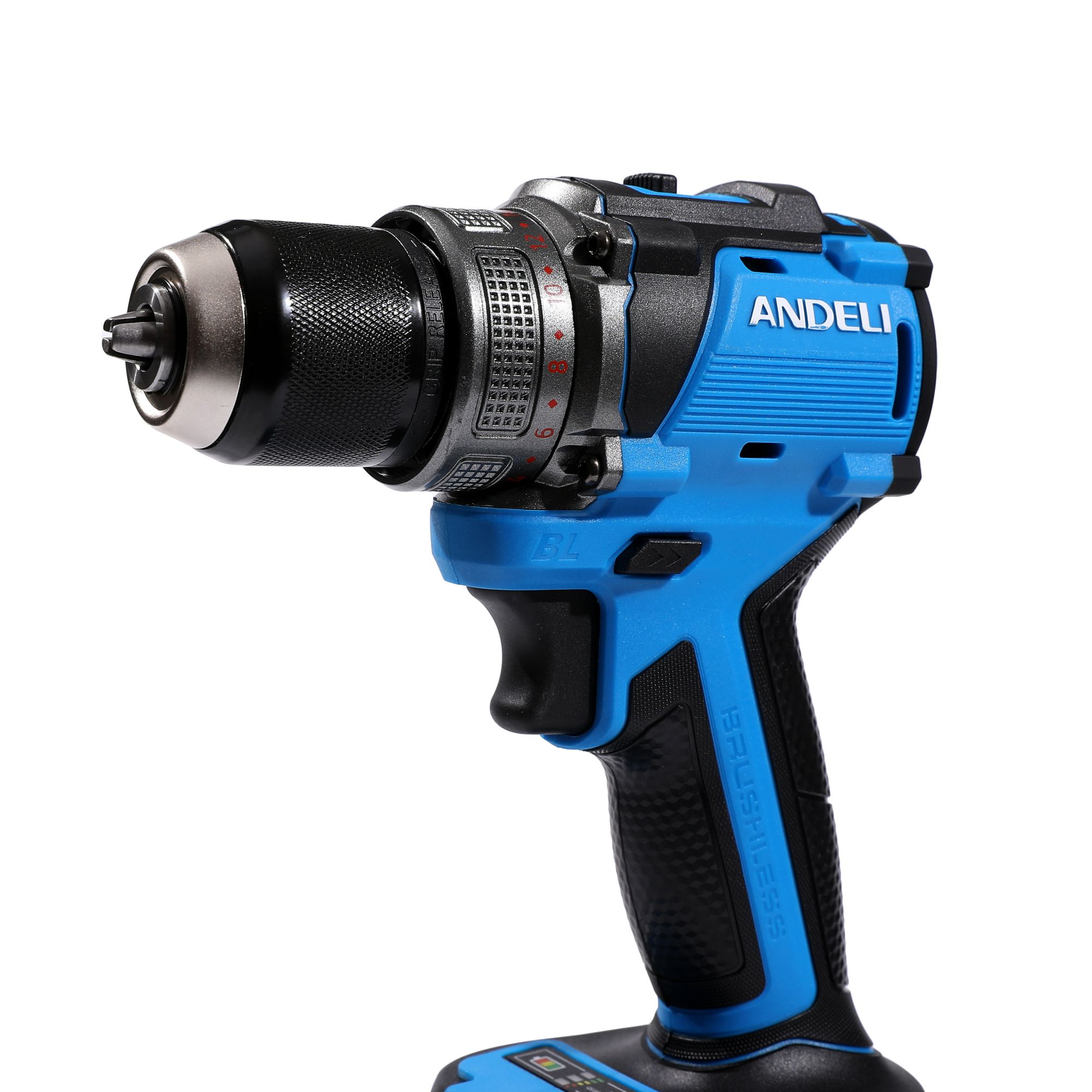 12/16.8/21V Lithium Battery Impact Drill Cordless Electric Drill two batteries and one charge