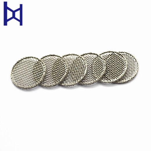 304 316 316L Stainless Steel Woven Wire Mesh Screen Filter Disc For Liquid Filtration