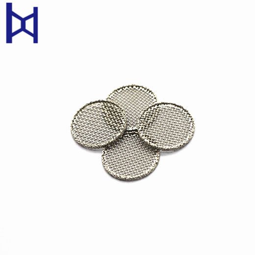 304 316 316L Stainless Steel Woven Wire Mesh Screen Filter Disc For Liquid Filtration