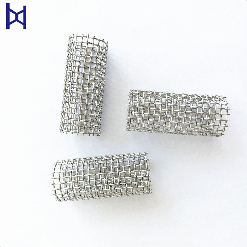 Hot Selling 304 Stainless Steel Woven Mesh Screen Cylinder FIlter Tube