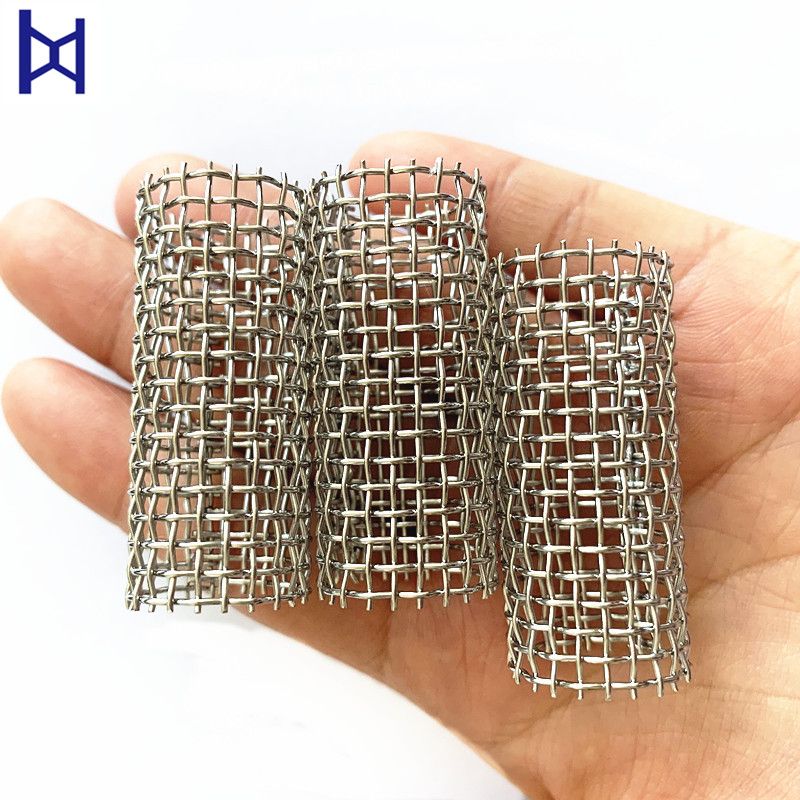 Hot Selling 304 Stainless Steel Woven Mesh Screen Cylinder FIlter Tube