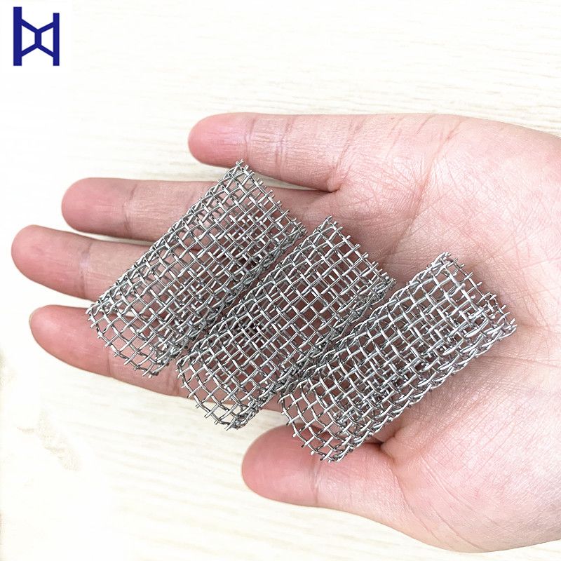 Hot Selling 304 Stainless Steel Woven Mesh Screen Cylinder FIlter Tube