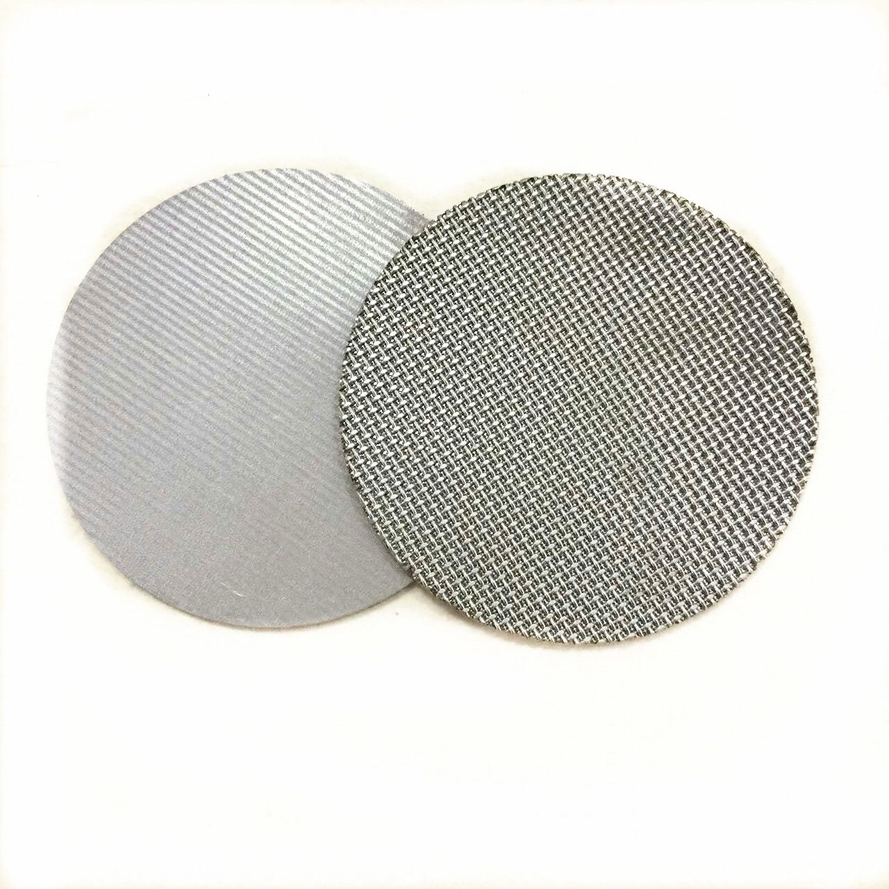 Customized Stainless Steel Sintered Wire Mesh Filter Disc For Filtration Industry