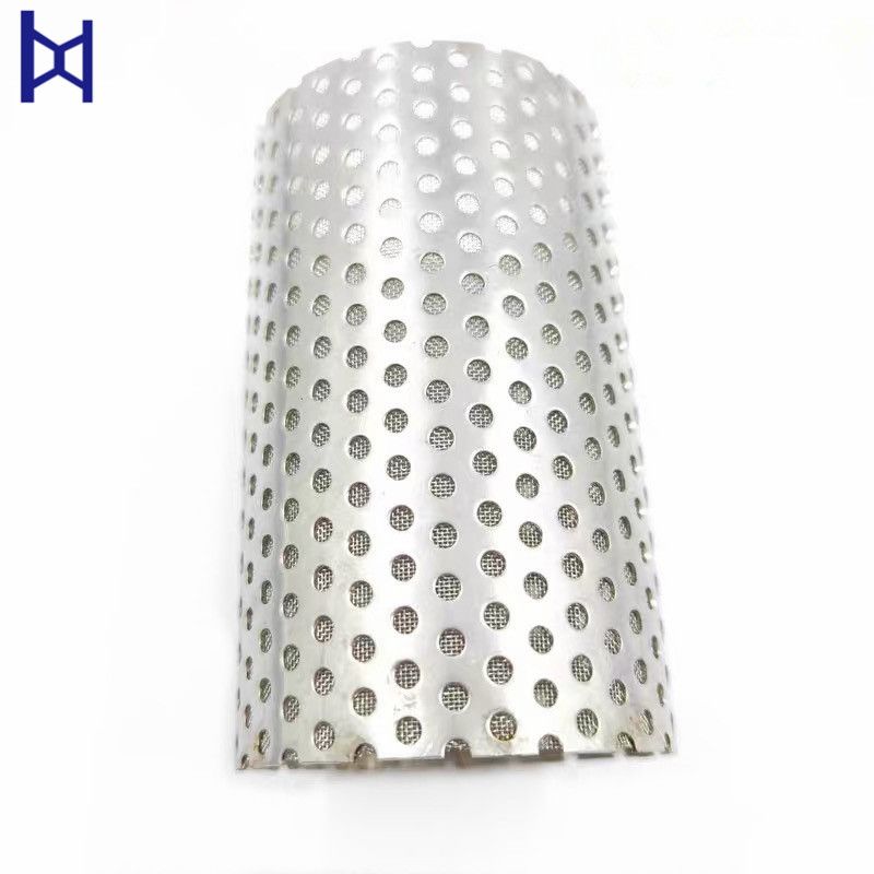 Custom Shape 304 316 Stainless Steel Cylinder Mesh Screen Filter Tube woven wire mesh strainer filter tube