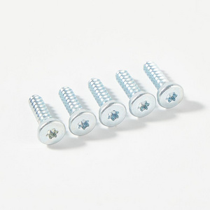 Self tapping screw with cap head