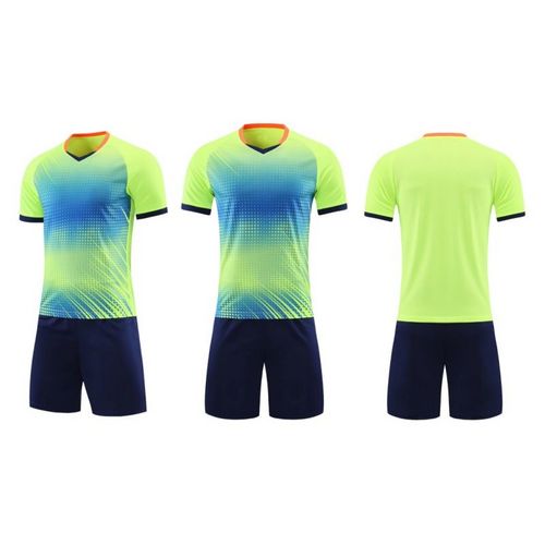 New Design High Quality Original Football Uniform Shirt Set Full Soccer Kits